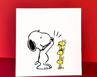 "High fives" handmade card