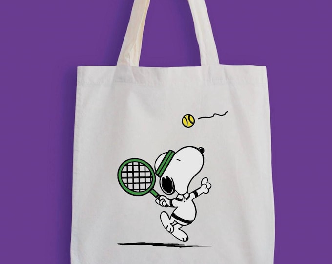 ‘Anyone for Tennis” tote bag