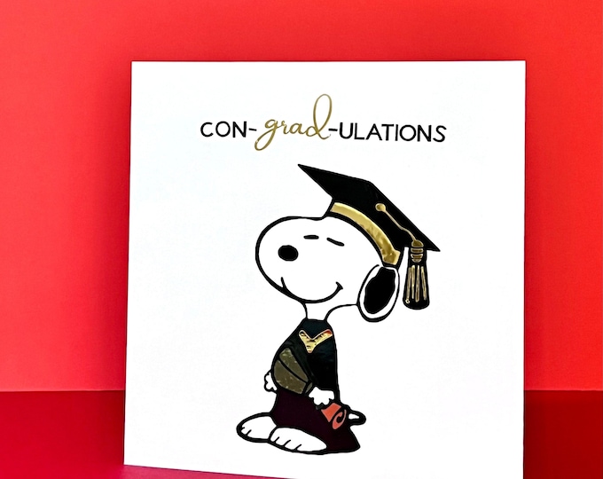 "The Graduate" handmade card