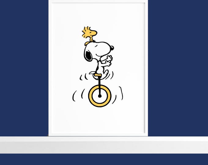 “Unicycle” wall art