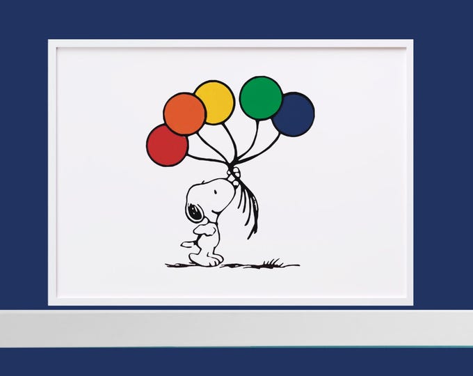 “Buncha balloons” wall art