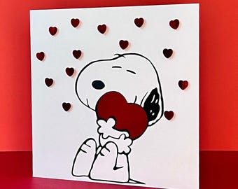 “Love is all around”handmade card