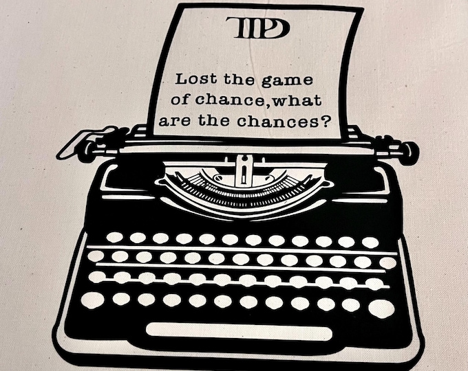 Taylors Typewriter - Swiftie inspired Tote Bag