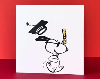 "Glad you’re a Grad" Handmade card