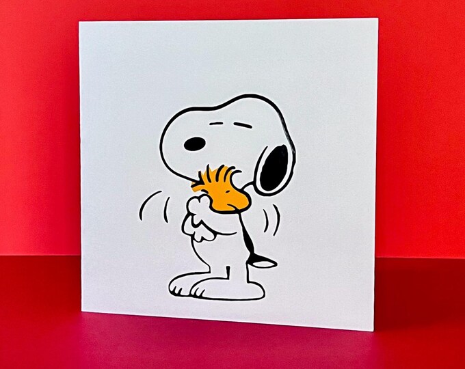 "Here for you" handmade card