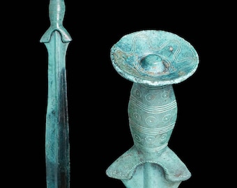 ノウア型青銅短剣 - ノウア短剣 - 後期青銅器時代 - 青銅短剣レプリカ