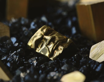 The Judge - Premium Solid Brass MATT Finish Keycap for Cherry MX switches / Mechanical Keyboard / Artisan Gold Key Gothic Metal Collectible