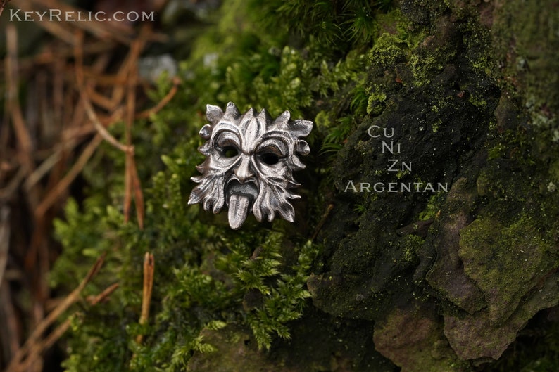 Argentan Greenman Premium Solid Keycap for Cherry MX/ Mechanical Keyboard / Artisan / Gothic / KeyRelic / Architecture / Gift / Nature image 7