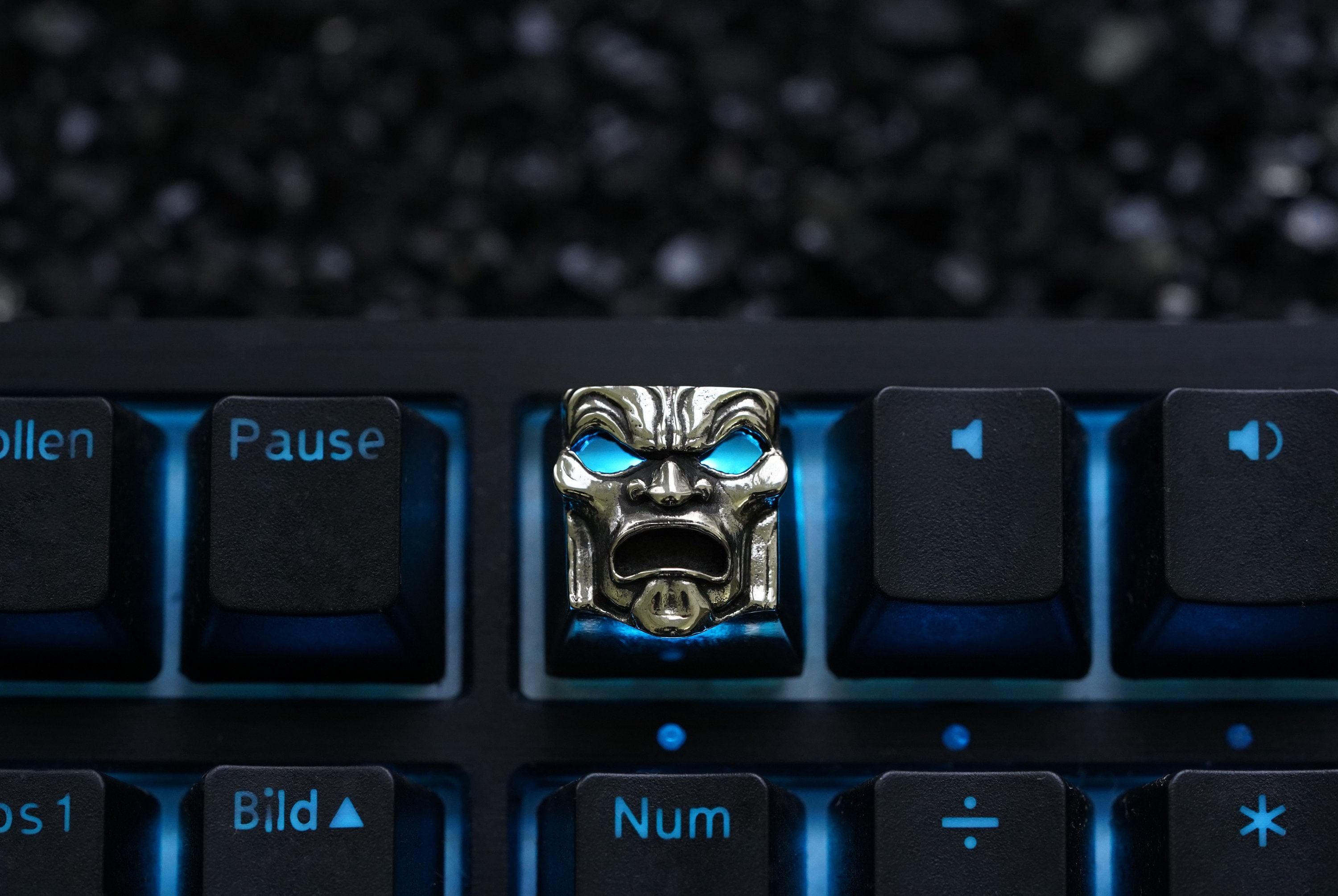 Artisn Keycap Custom Keycaps Zwart Samurai Japanse Dojo Handgemaakte