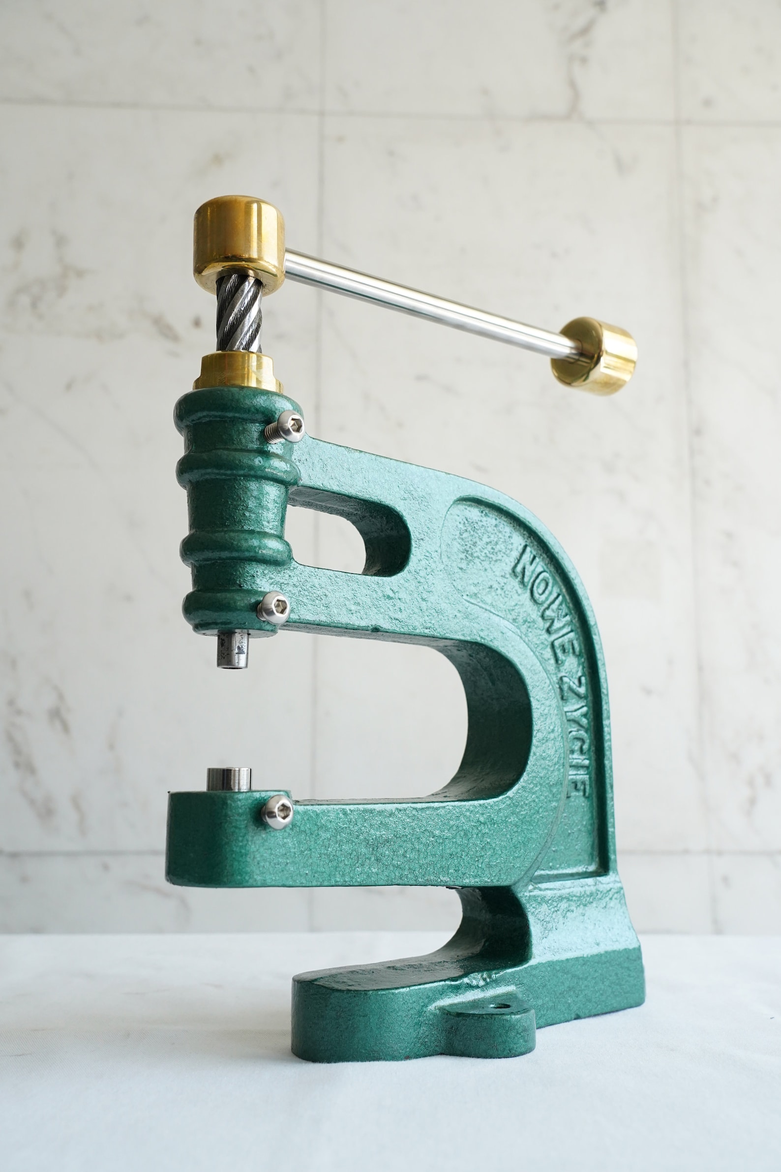 Vintage Restored Upcycled Cast Iron Rivet Press / Spindle Press ...