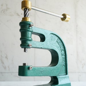 Vintage Restored Upcycled Cast Iron Rivet Press / Spindle Press ...