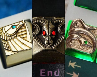 Zestaw pieczęci Dune Great Houses - zestaw klawiszy Atreides Harkonnen Ordos inspirowany grą DUNE 2 Westwood Old School Game Dune 2000 Mechanical Keyboard