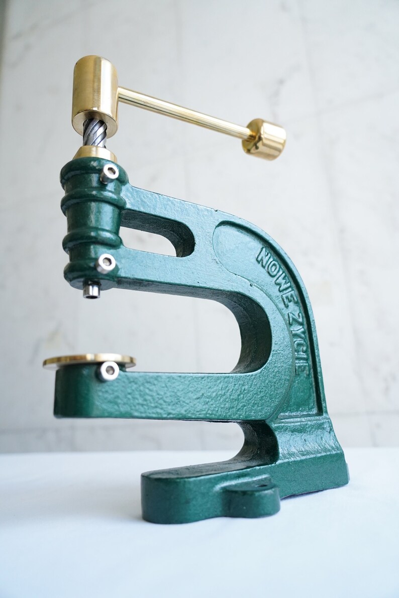 Vintage Restored Hand Press Machine for Leather Crafting Etsy
