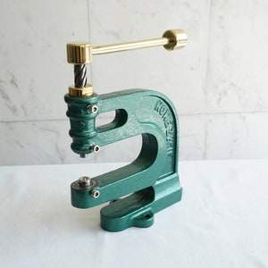 Vintage Restored Upcycled Cast Iron Rivet Press / Spindle Press ...