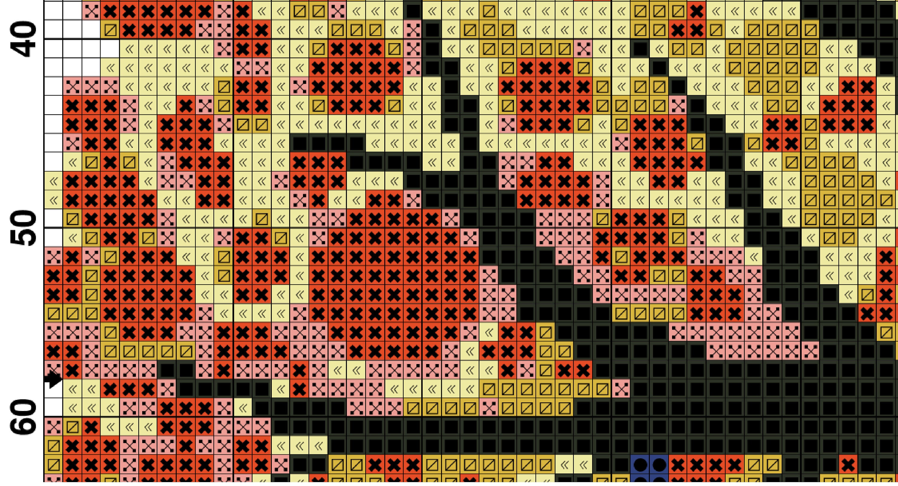 Four Seasons Tree Cross Stitch Pattern: Floral Decor (PDF Pattern) - Etsy