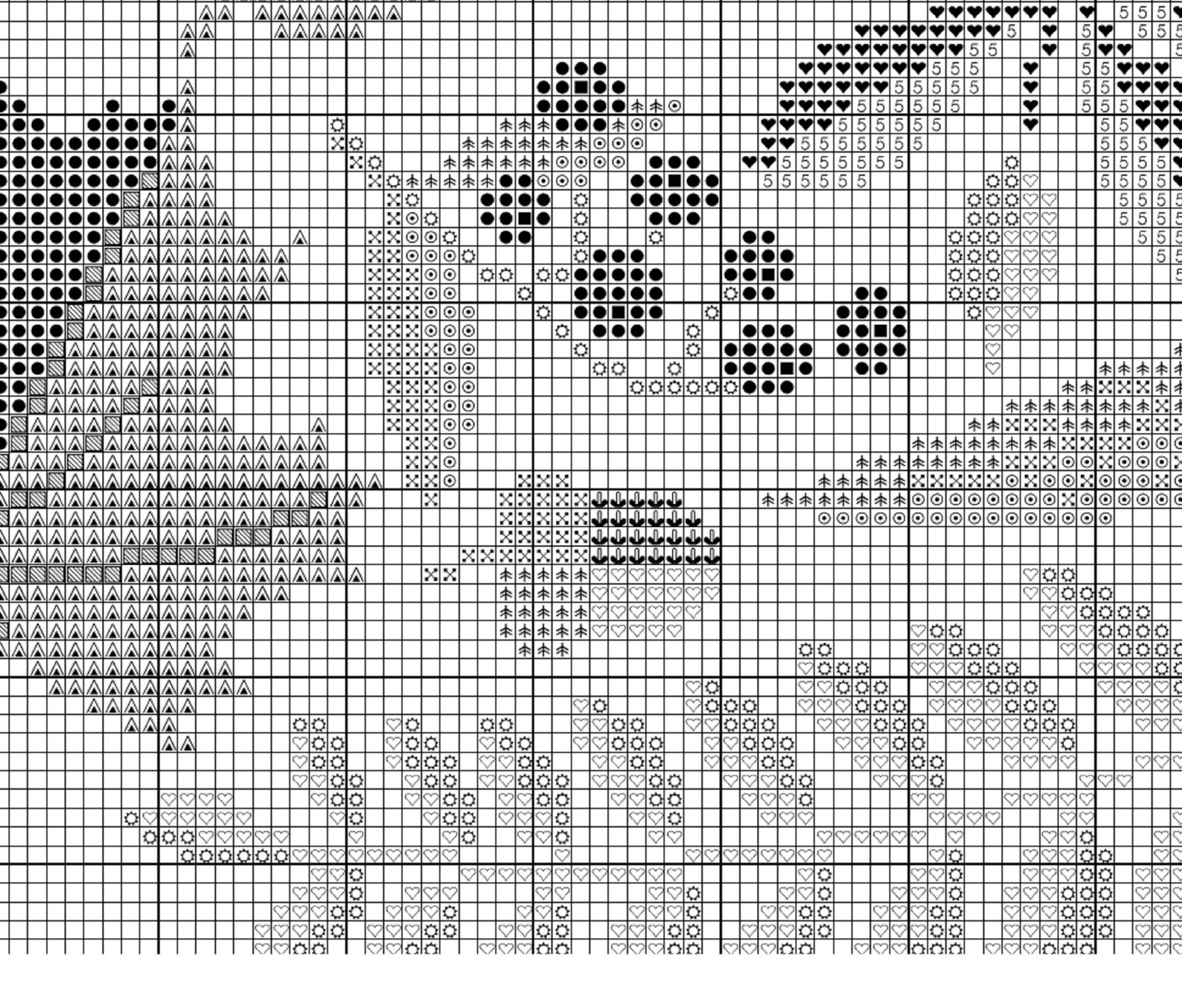 Fall Leaves Cross Stitch Pattern PDF Autumn Forest Mini Plants Easy - Etsy