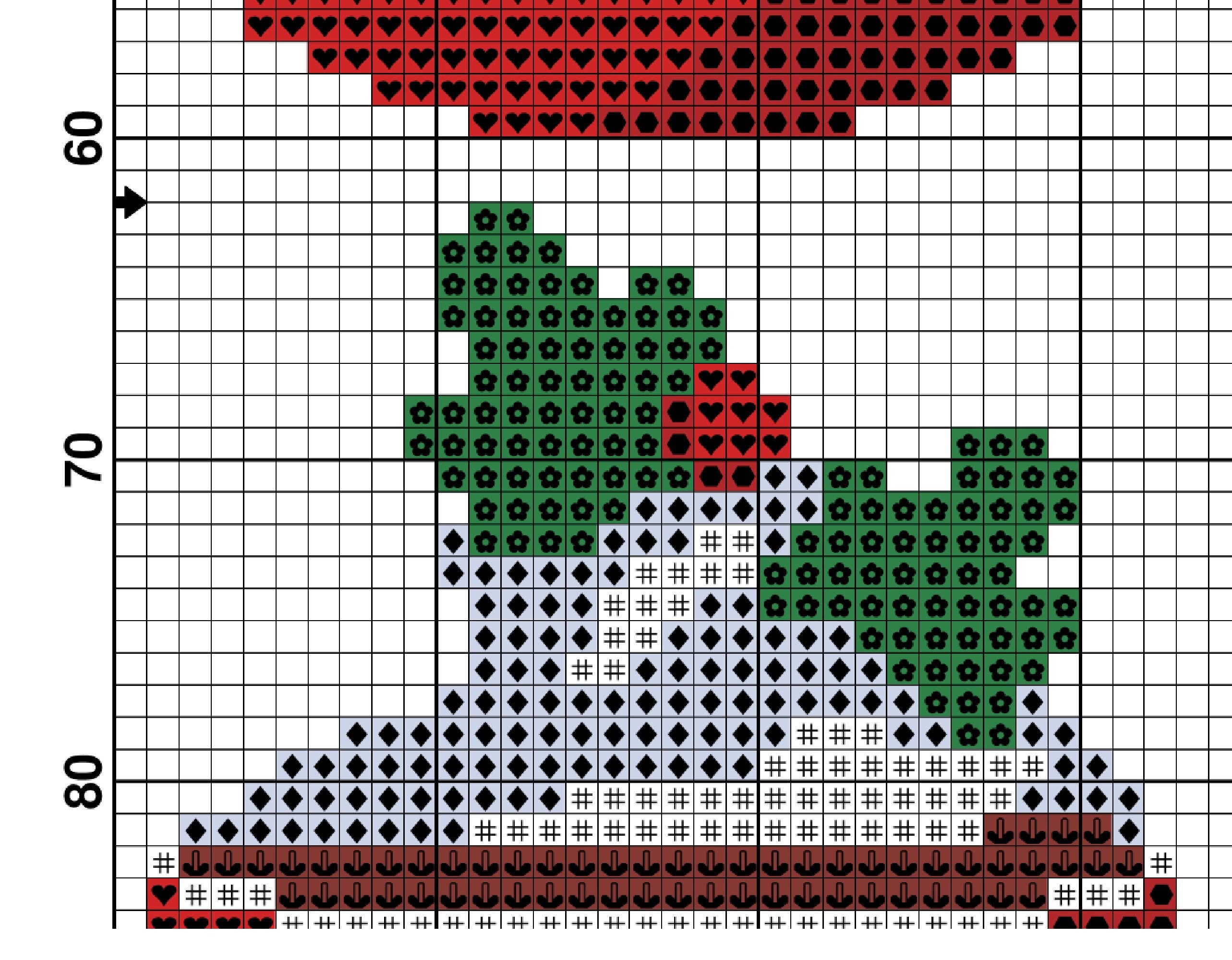 Christmas Mug Cross Stitch Patterns PDF Easy Cross Stitch | Etsy