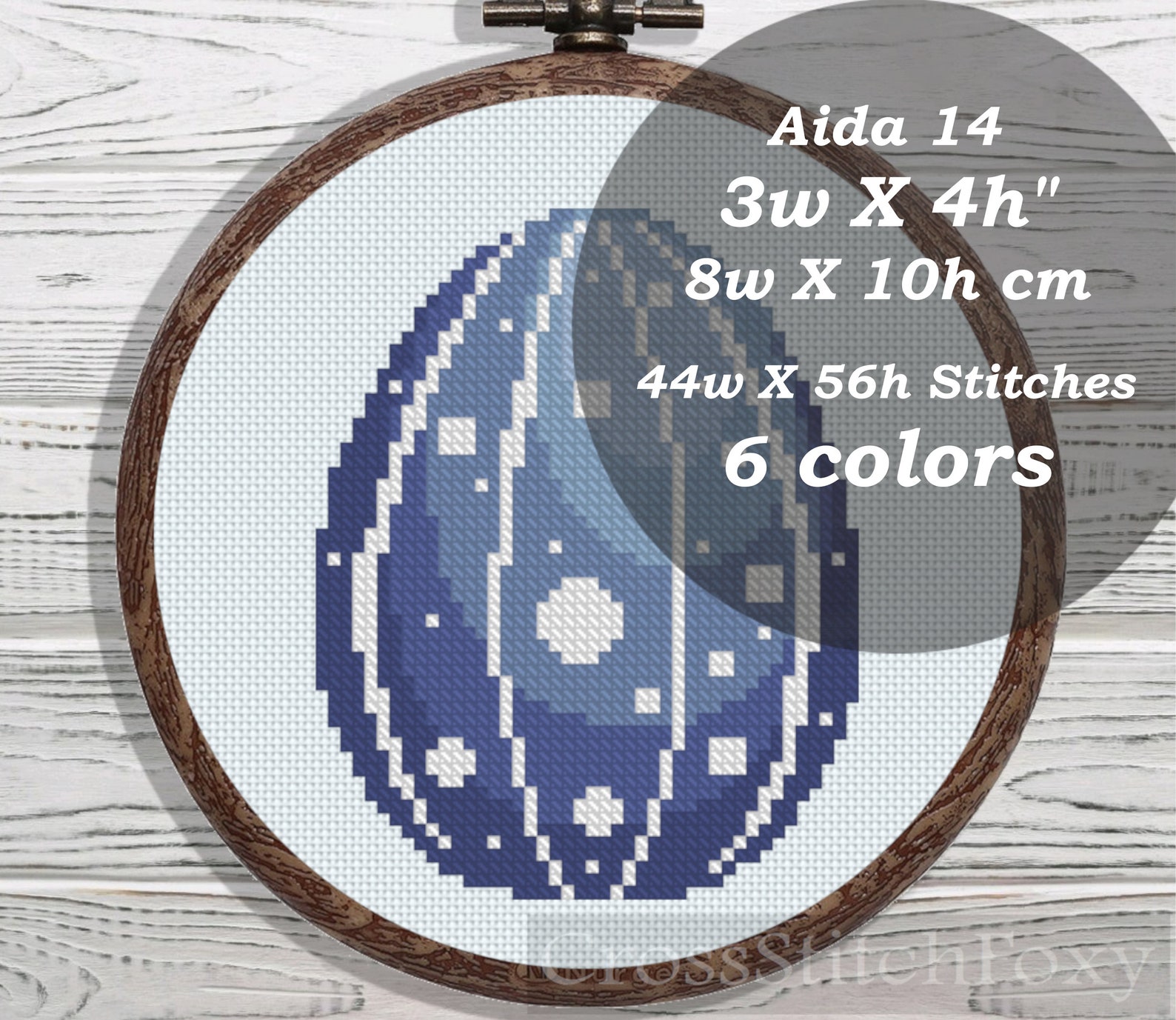 Easter eggs cross stitch patterns PDF easy small Easter eggs | Etsy