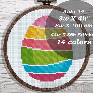 Easter Eggs Cross Stitch Patterns (PDF Download) - Etsy