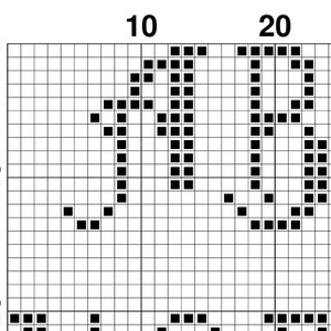 Cross Stitch Alphabet Pattern Alphabet Font Cross Stitch - Etsy UK