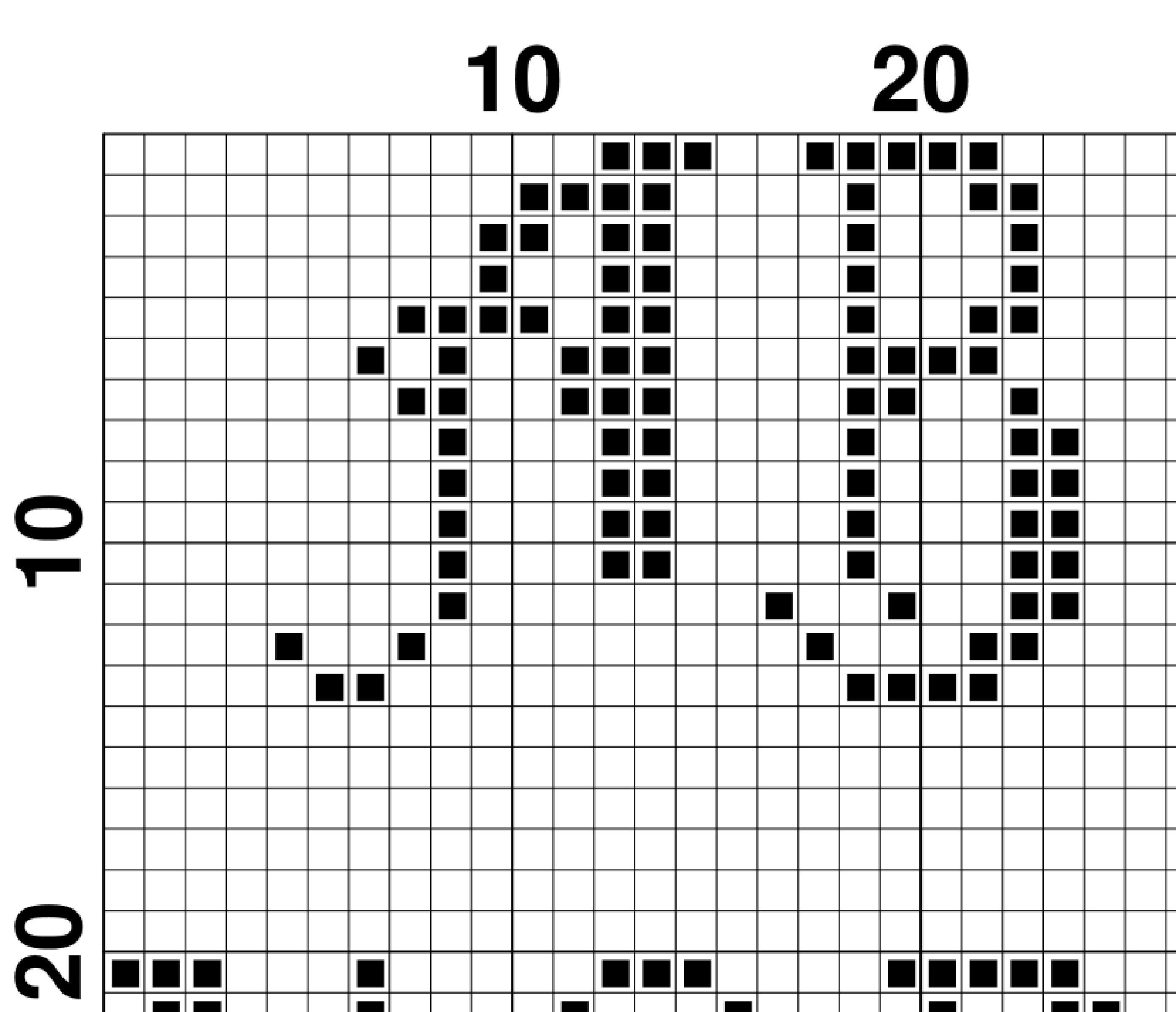 Cross Stitch Alphabet Pattern Alphabet Font Cross Stitch Etsy UK