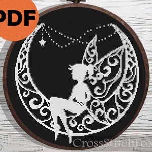 Fairy Cross Stitch Pattern: Magical Decor (PDF Pattern)