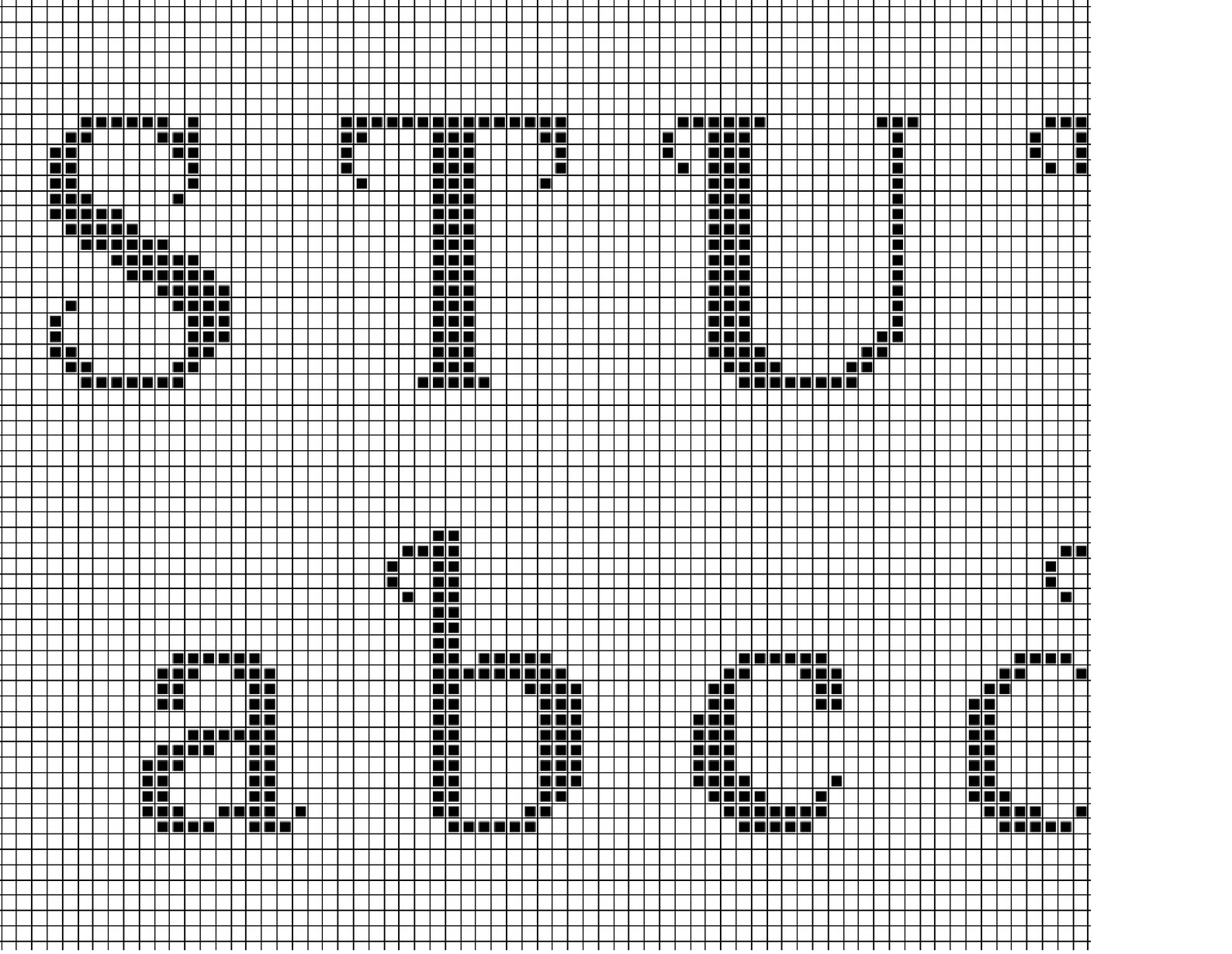 Cross Stitch Alphabet Pattern Elegant Alphabet Cross Stitch Etsy