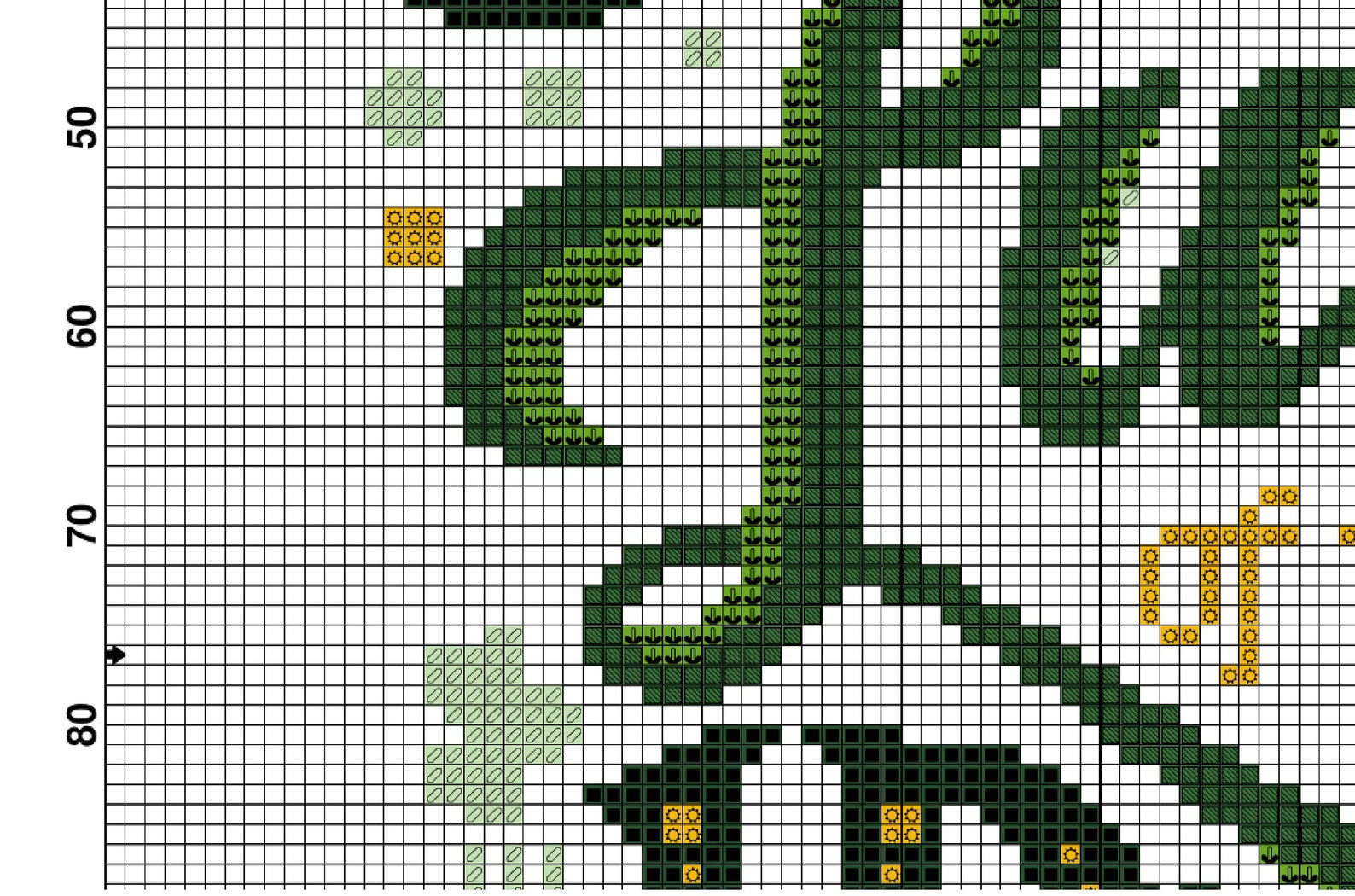 Irish blessing cross stitch pattern st Patricks Day cross | Etsy