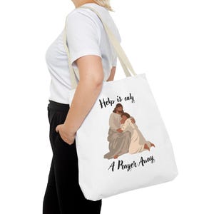 Inspirational Tote Bag - Earth, Eco-Friendly, Reusable Shopping Bag, Perfect Gift, Everyday Use, Christian Tote Bag