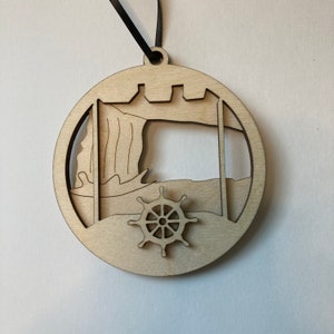 Jungle Cruise inspired wooden ornament | POV Series | Disney World | Magic Kingdom