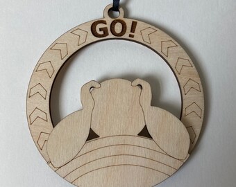 Adorno de madera inspirado en Slinky Dog Dash / Disney's Hollywood Studios