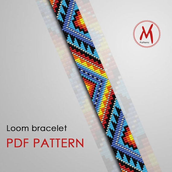 Native american bracelet best sale patterns