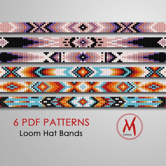 Beaded hat band designs sale