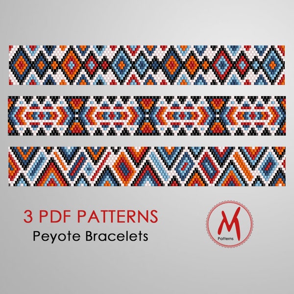 Beaded Triangle Patterns Etsy