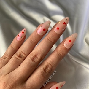Valentines Day Press on Nails
