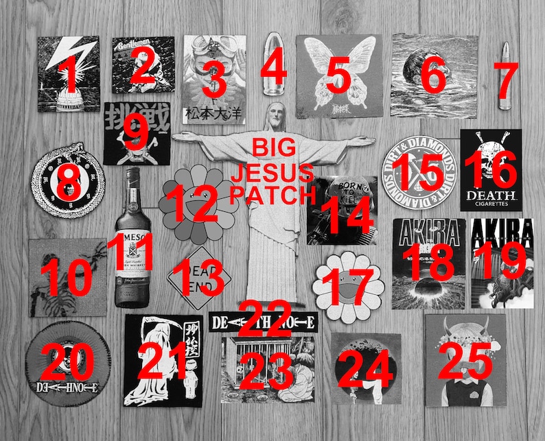 CUSTOM DTG PATCHES