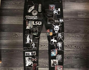 Custom Jeans - Etsy