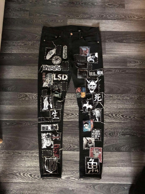 CUSTOM MST JEANS - Etsy