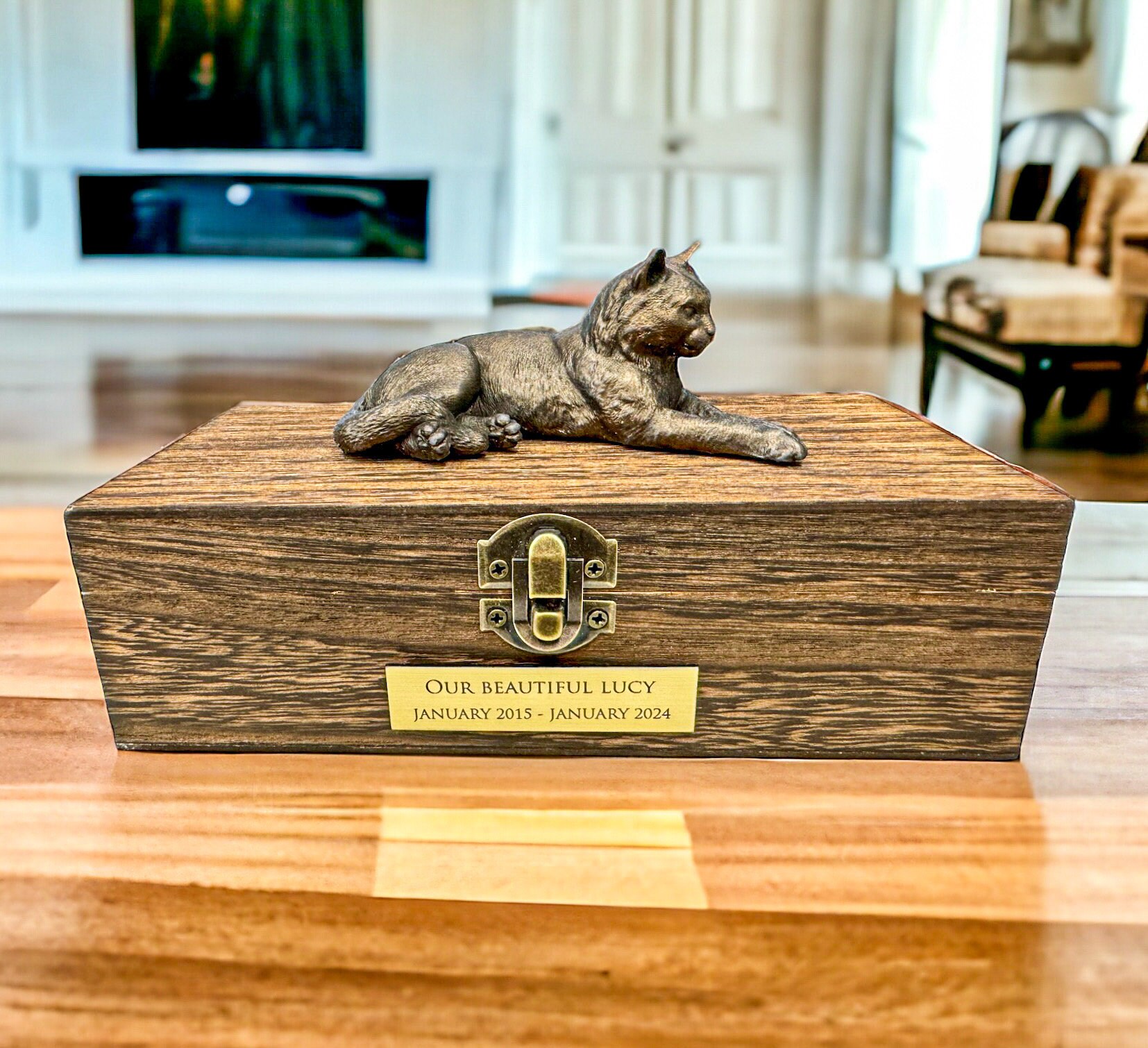 Cat ashes box discount