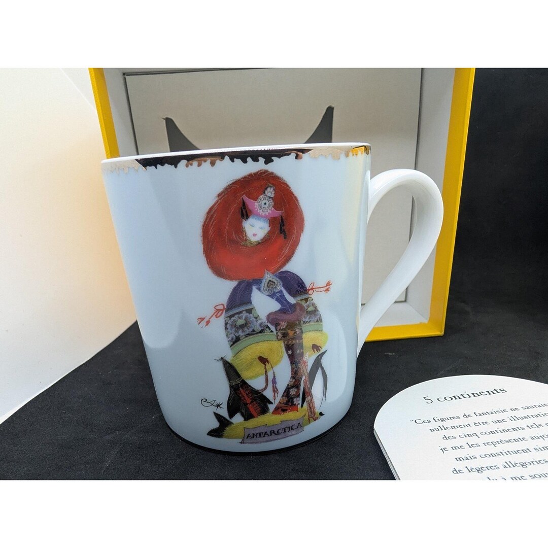 Ultra Rare Vintage Christian Lacroix 5 Continents Antarctica With