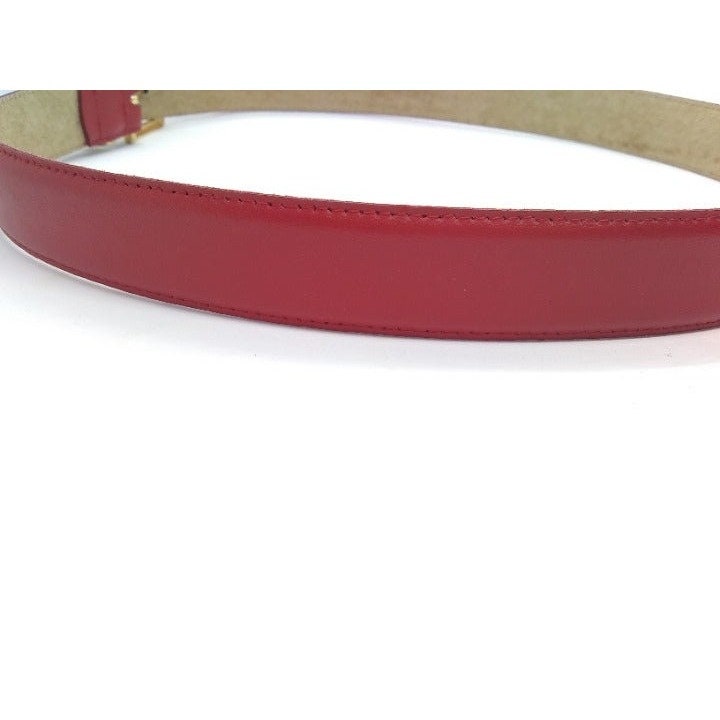 Vintage Accessories by Pearl Red Belt Made in USA Size  display picture 3