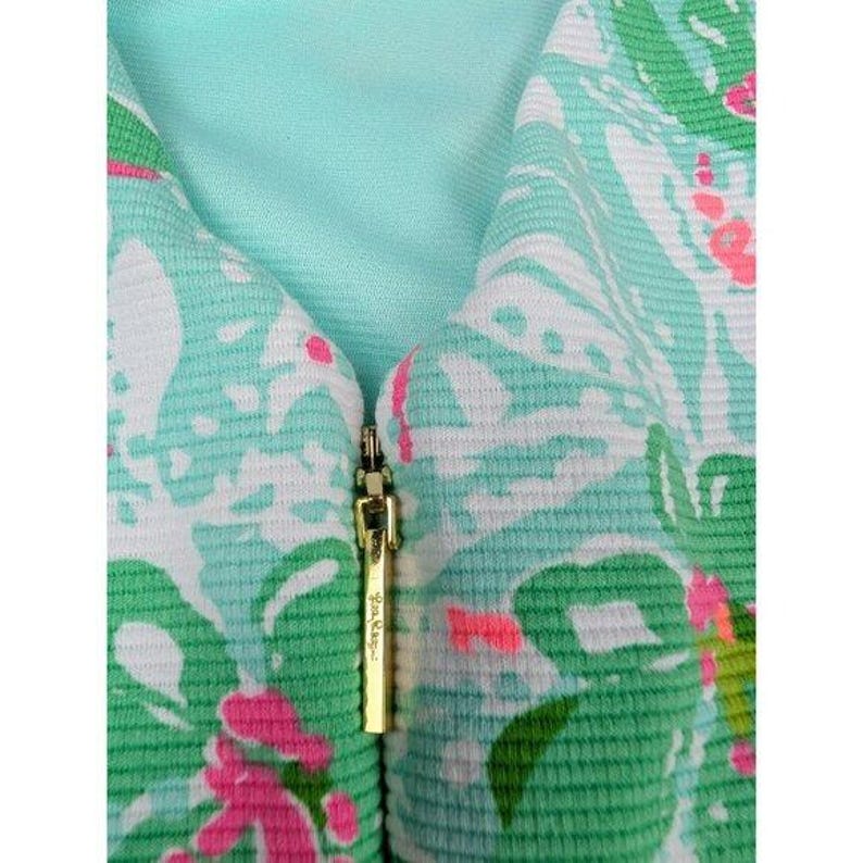 Lilly Pulitzer Dress Women's Medium Shift Eden Poolside Beach Walk vibrant Y2K Coquette cottagecore READ image 14