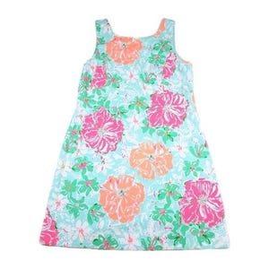Lilly Pulitzer Dress Women's Medium Shift Eden Poolside Beach Walk vibrant Y2K Coquette cottagecore READ image 1