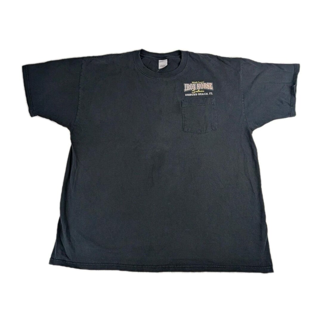 T Shirt 2XL Rust in Peace Iron Horse Saloon Bike Week Ormond Beach