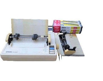 エプソン LX-800 プリンター 未開封インクカートリッジ付き 部品のみ未