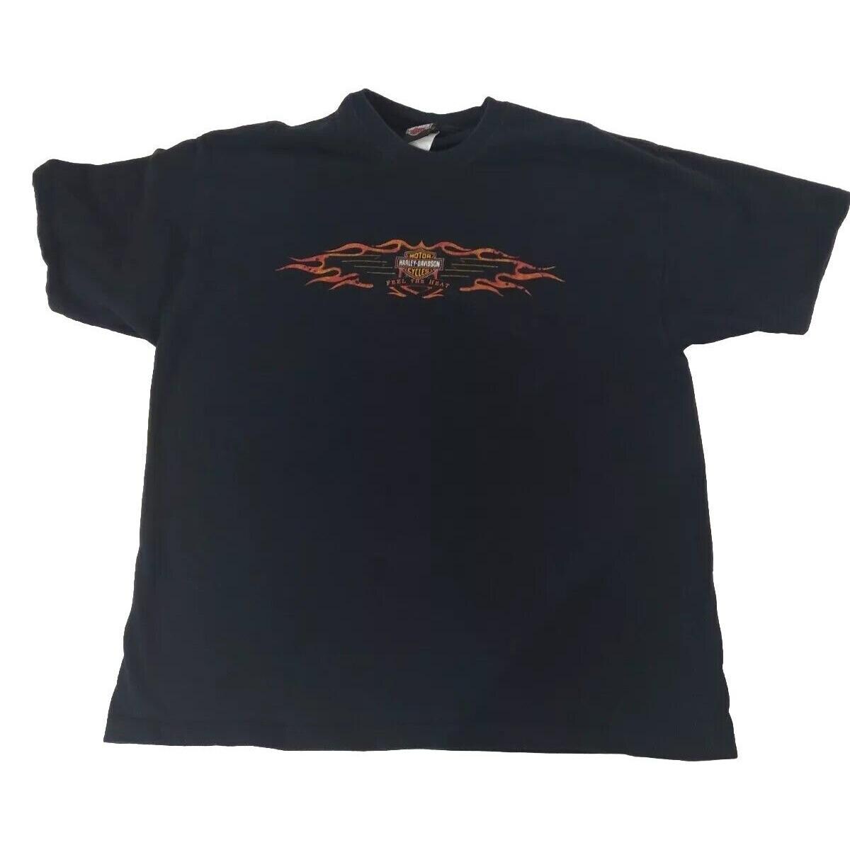 Harley Davidson】90s USA製 FEEL THE HEAT