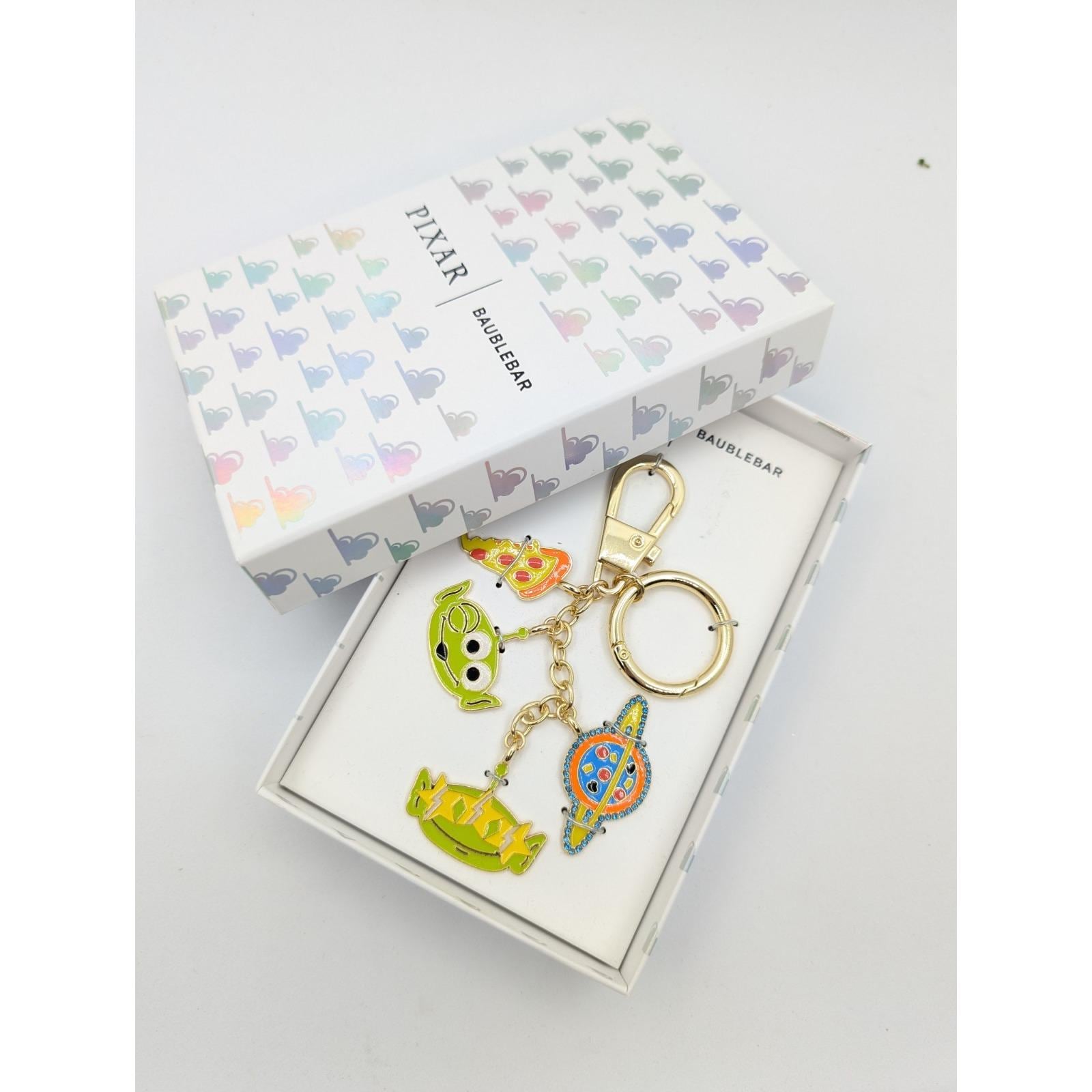 Pixar X Baublebar Toy Story Alien Pizza Planet Harm Keychain