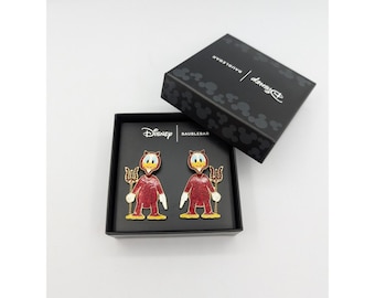 BAUBLEBAR x Disney Ohrringe Teufel Donald Duck Emaille Strasssteine Halloween