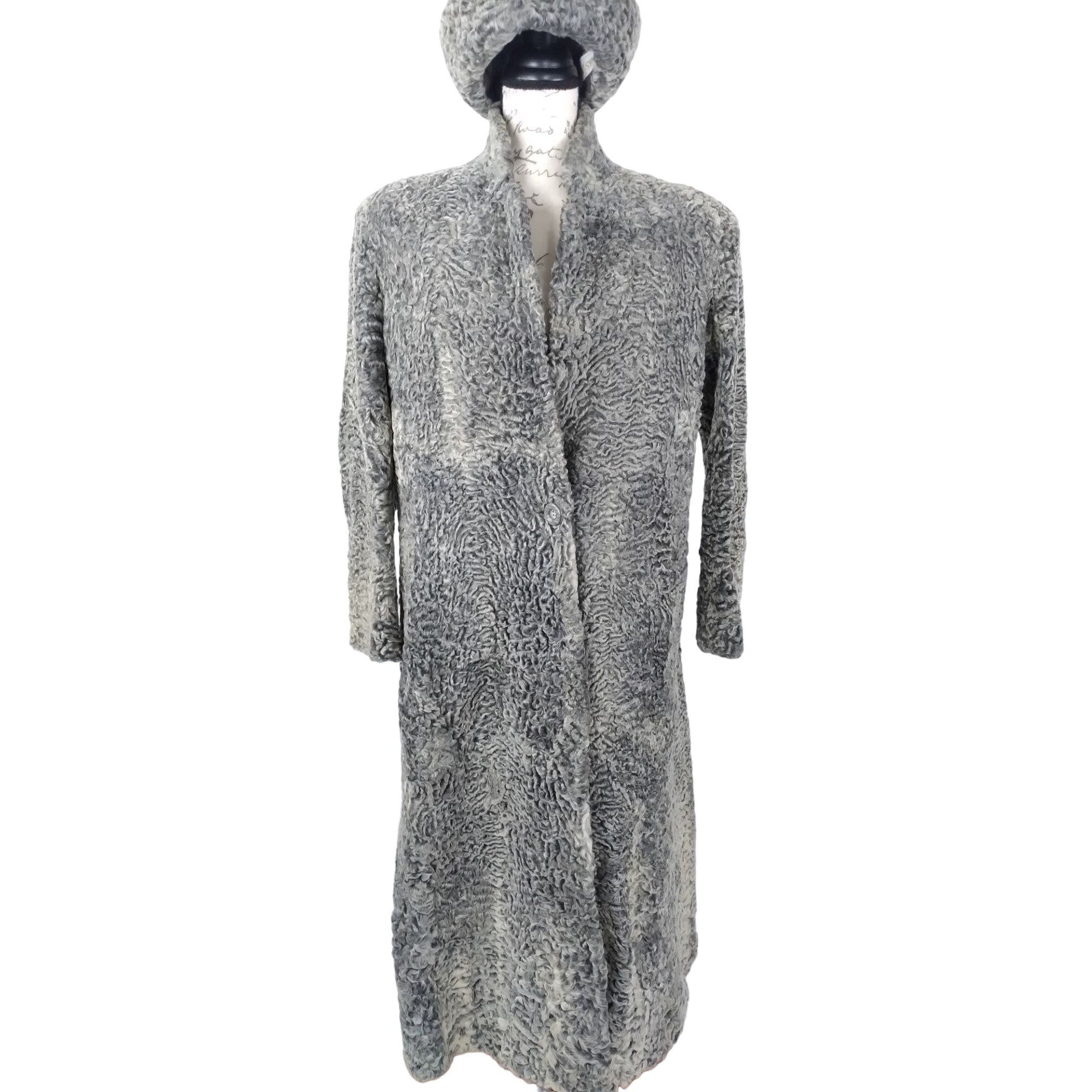 ジャケット・アウター Luan poodle fur coat Vintage Stunning SAKS-JANDEL Chevy Chase Chloé Persian L Fur