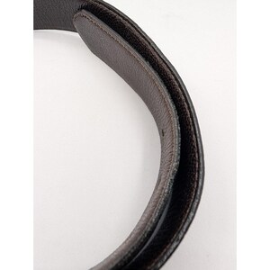 Brighton Belt Women's 38 Medium Leather Black Silver tone w/hearts 36” image 11